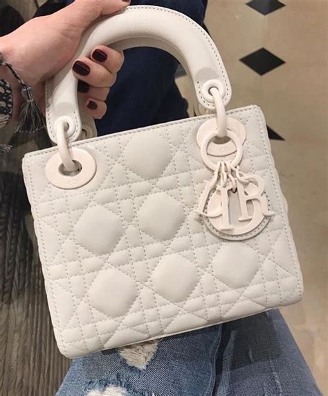 lady dior white pearl|lady dior euro price.